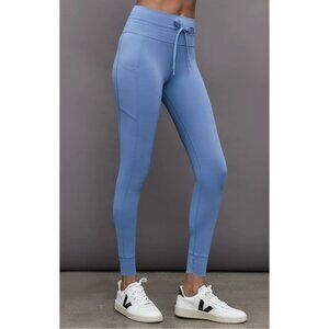 NWT Carbon38 High Rise Sport Pocket Legging in Coronet Blue